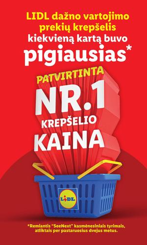 LIDL ne maisto prekių leidinys nuo spalio 19 d.