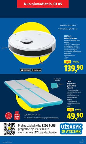 LIDL ne maisto prekių leidinys nuo sausio 5 d.