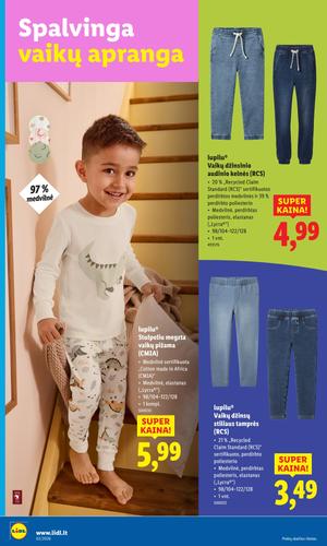 LIDL ne maisto prekių leidinys nuo sausio 5 d.