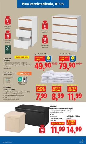 LIDL ne maisto prekių leidinys nuo sausio 5 d.