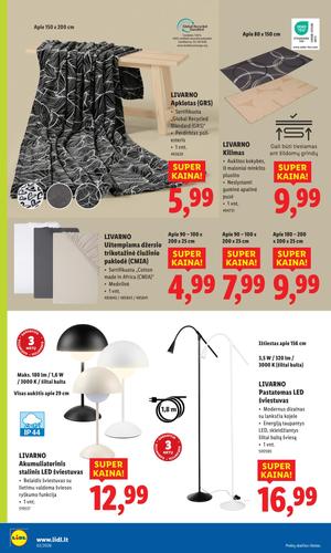 LIDL ne maisto prekių leidinys nuo sausio 5 d.