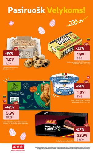 RIMI akcijų leidinys Nr. 14 nuo kovo 31 d.