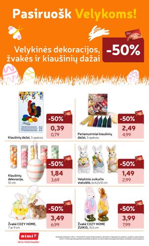 RIMI akcijų leidinys Nr. 14 nuo kovo 31 d.