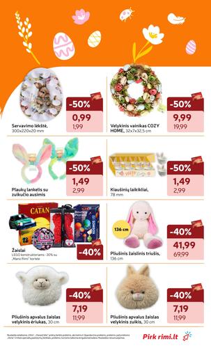 RIMI akcijų leidinys Nr. 14 nuo kovo 31 d.