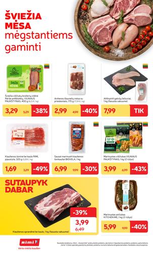 RIMI akcijų leidinys Nr. 14 nuo kovo 31 d.