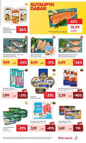 RIMI akcijų leidinys Nr. 14 nuo kovo 31 d.