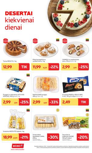 RIMI akcijų leidinys Nr. 14 nuo kovo 31 d.