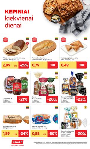 RIMI akcijų leidinys Nr. 14 nuo kovo 31 d.