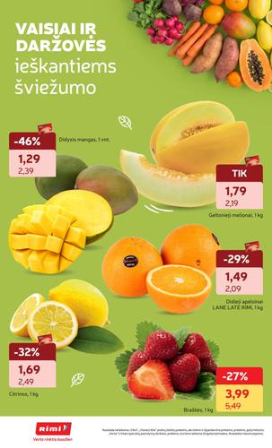 RIMI akcijų leidinys Nr. 14 nuo kovo 31 d.