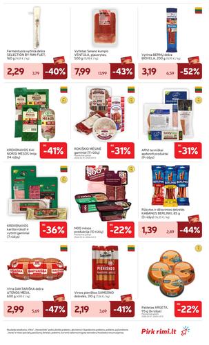 RIMI akcijų leidinys Nr. 14 nuo kovo 31 d.