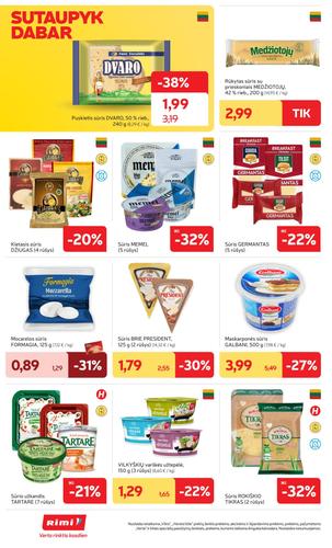 RIMI akcijų leidinys Nr. 14 nuo kovo 31 d.