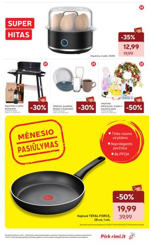 RIMI akcijų leidinys Nr. 14 nuo kovo 31 d.