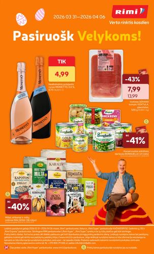 RIMI akcijų leidinys Nr. 14 nuo kovo 31 d.