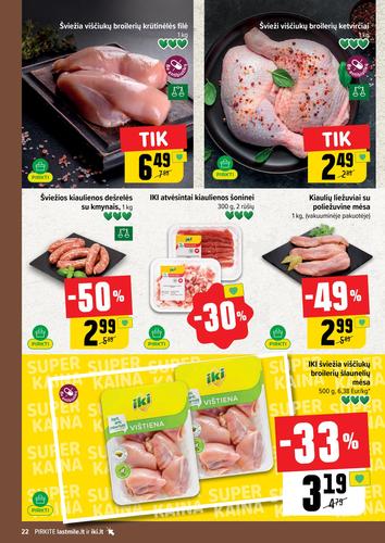IKI akcijų leidinys Nr. 41 nuo spalio 5 d.