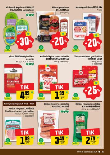 IKI akcijų leidinys Nr. 41 nuo spalio 5 d.