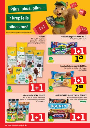 IKI akcijų leidinys Nr. 41 nuo spalio 5 d.