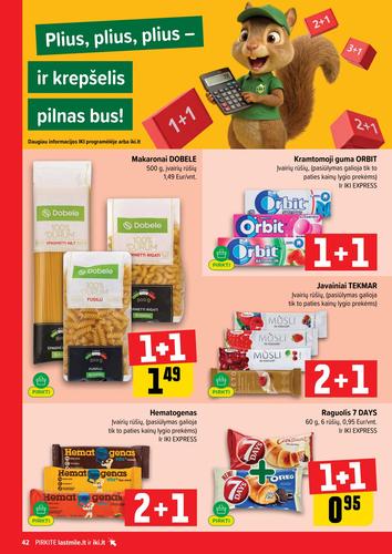 IKI akcijų leidinys Nr. 41 nuo spalio 5 d.