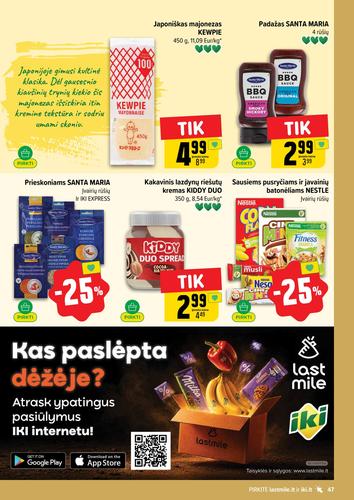 IKI akcijų leidinys Nr. 41 nuo spalio 5 d.