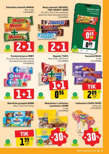 IKI akcijų leidinys Nr. 41 nuo spalio 5 d.
