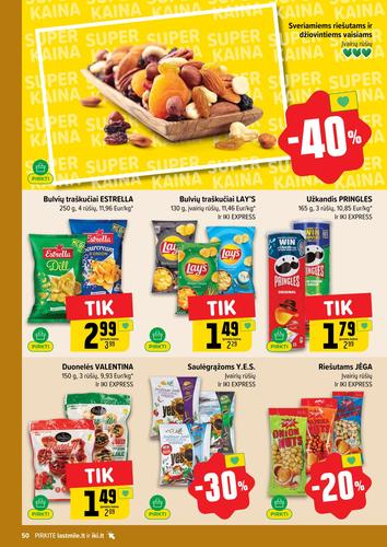 IKI akcijų leidinys Nr. 41 nuo spalio 5 d.