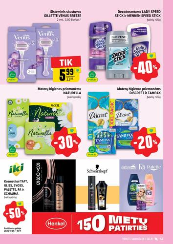 IKI akcijų leidinys Nr. 41 nuo spalio 5 d.