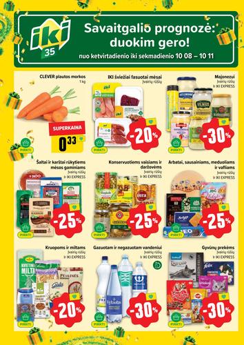 IKI akcijų leidinys Nr. 41 nuo spalio 5 d.