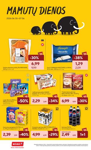 RIMI akcijų leidinys Nr. 27 nuo birželio 30 d.