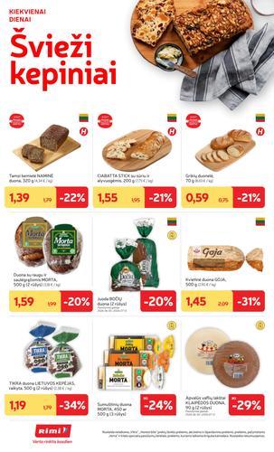 RIMI akcijų leidinys Nr. 27 nuo birželio 30 d.