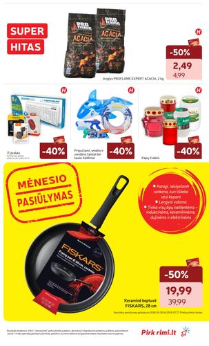 RIMI akcijų leidinys Nr. 27 nuo birželio 30 d.