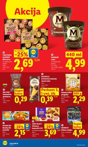 LIDL maisto akcijų leidinys nuo rugsėjo 14 d.