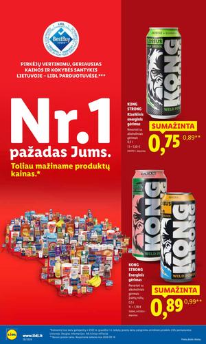 LIDL maisto akcijų leidinys nuo rugsėjo 14 d.