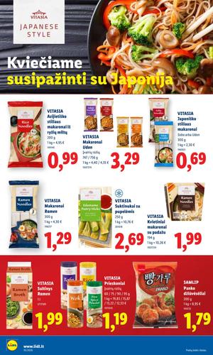LIDL maisto akcijų leidinys nuo gegužės 4 d.