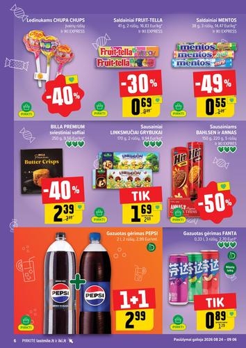 IKI akcijų leidinys Nr. 36 nuo rugpjūčio 31 d.