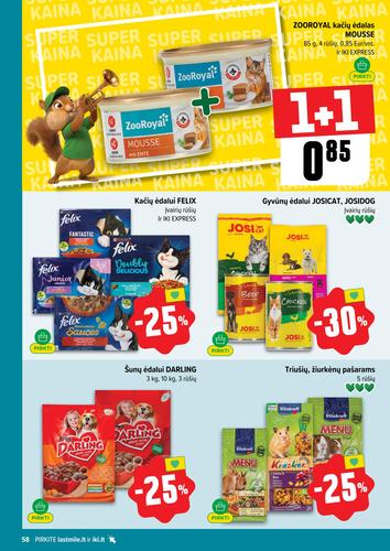 IKI akcijų leidinys Nr. 36 nuo rugpjūčio 31 d.