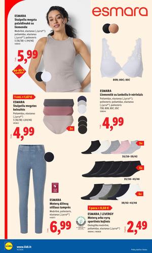 LIDL ne maisto prekių leidinys nuo kovo 30 d.