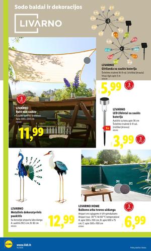 LIDL ne maisto prekių leidinys nuo kovo 30 d.