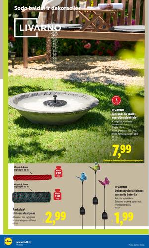 LIDL ne maisto prekių leidinys nuo kovo 30 d.