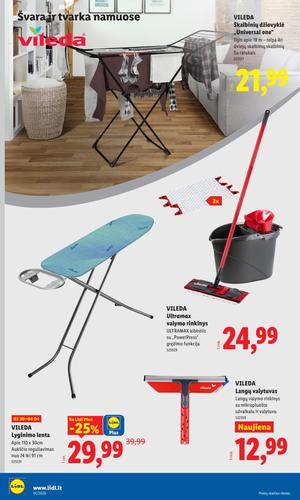 LIDL ne maisto prekių leidinys nuo kovo 30 d.