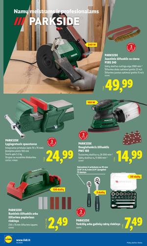 LIDL ne maisto prekių leidinys nuo kovo 30 d.