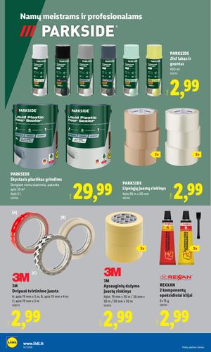 LIDL ne maisto prekių leidinys nuo kovo 30 d.