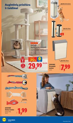 LIDL ne maisto prekių leidinys nuo kovo 30 d.