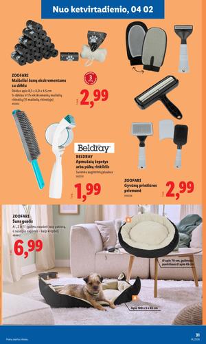 LIDL ne maisto prekių leidinys nuo kovo 30 d.