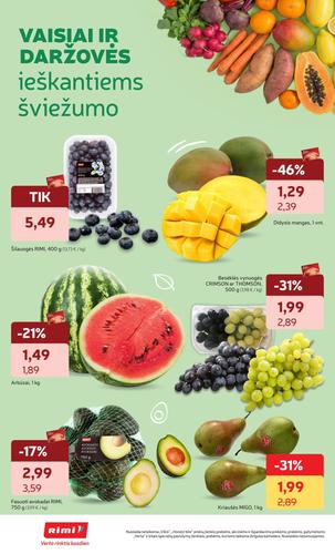 RIMI akcijų leidinys Nr. 15 nuo balandžio 7 d.