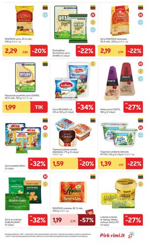 RIMI akcijų leidinys Nr. 15 nuo balandžio 7 d.