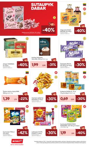 RIMI akcijų leidinys Nr. 15 nuo balandžio 7 d.