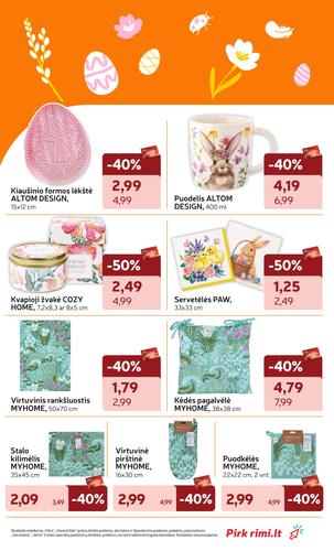 RIMI akcijų leidinys Nr. 13 nuo kovo 24 d.