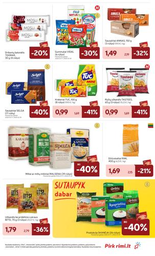 RIMI akcijų leidinys Nr. 13 nuo kovo 24 d.