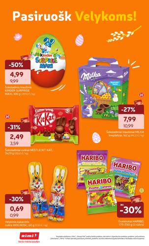 RIMI akcijų leidinys Nr. 13 nuo kovo 24 d.