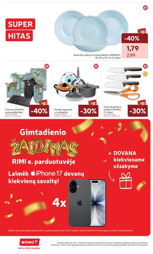 RIMI akcijų leidinys Nr. 13 nuo kovo 24 d.