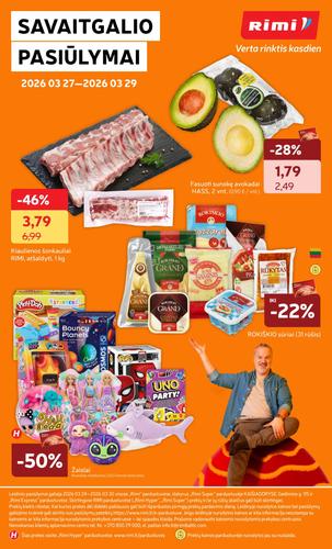 RIMI akcijų leidinys Nr. 13 nuo kovo 24 d.